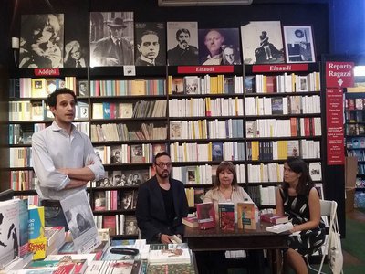 Torino, 2016, Libreria Internazionale Luxemburg