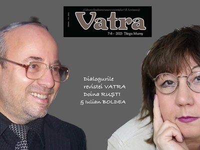 Interviu în revista Vatra, semnat de Iulian Boldea